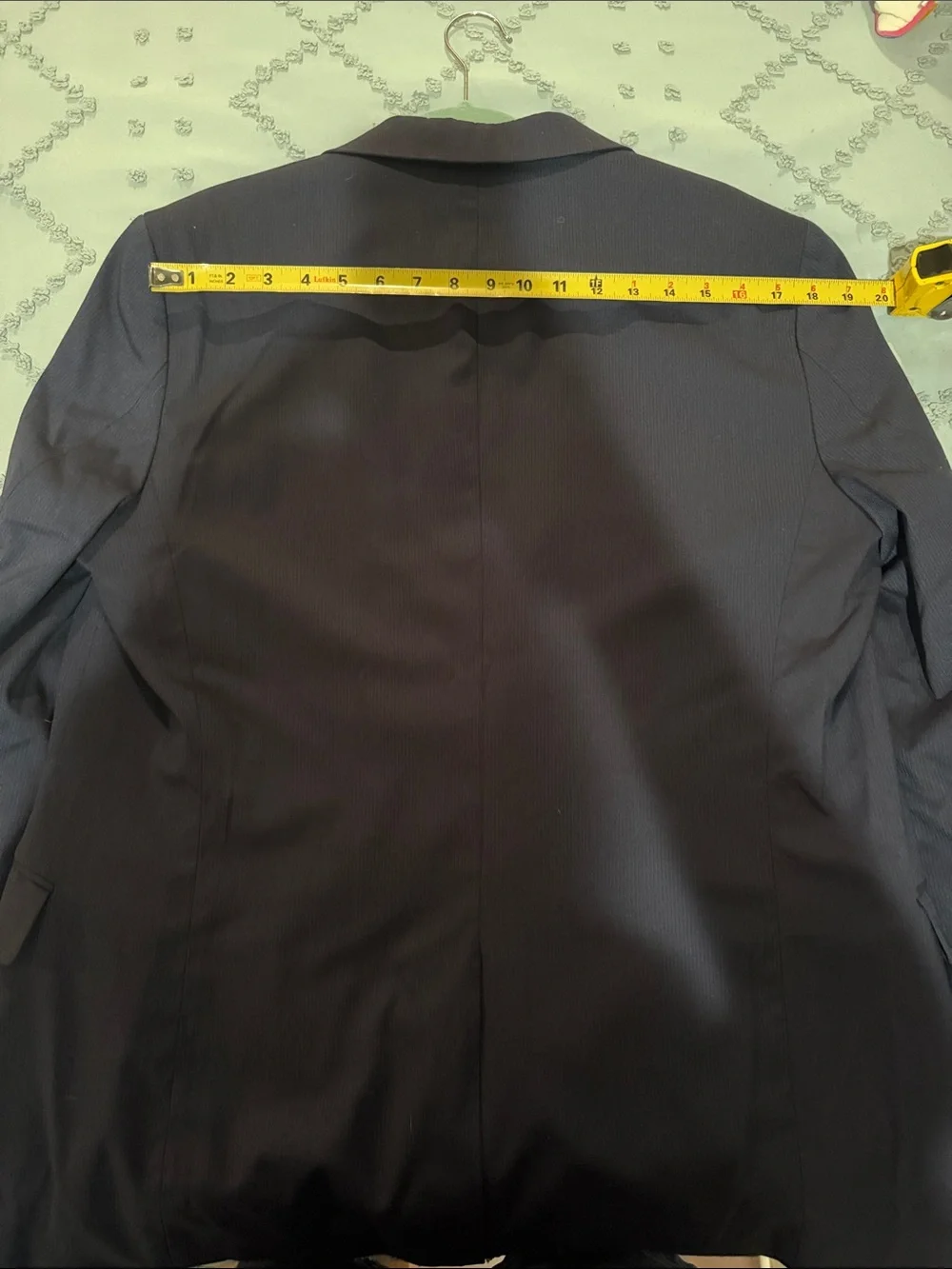 Perry Ellis Dark Navy Single-Breasted Suit Jacket